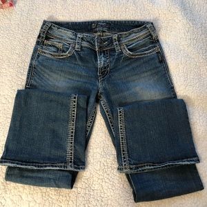 Silver Suki Jeans size 29/34